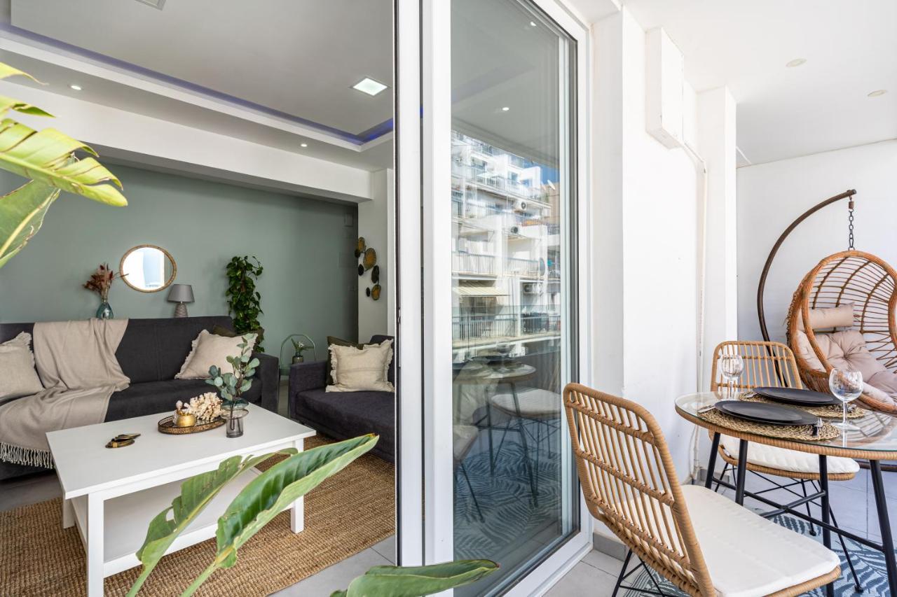 Beach Daze 1-Br Apt By Finikoudes Beach Larnaca Exterior photo
